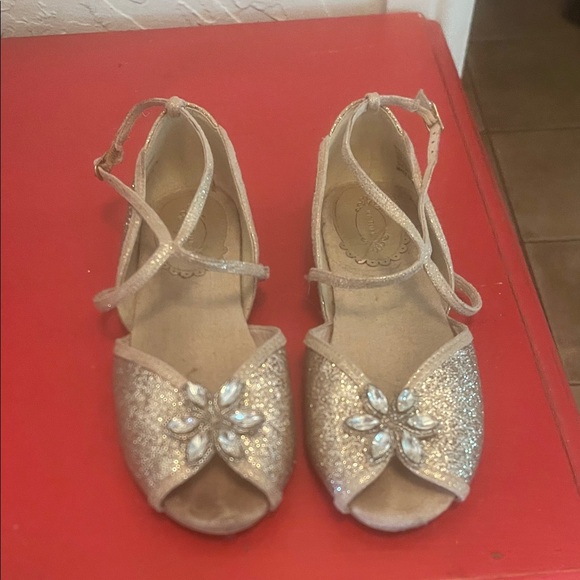 Joyfolie Other - Joyfolie Sparkling Gold Sandals